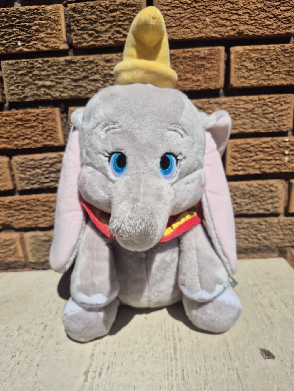 Disney Store Authentic Plush Dumbo Rosy Cheeks 14" Approx